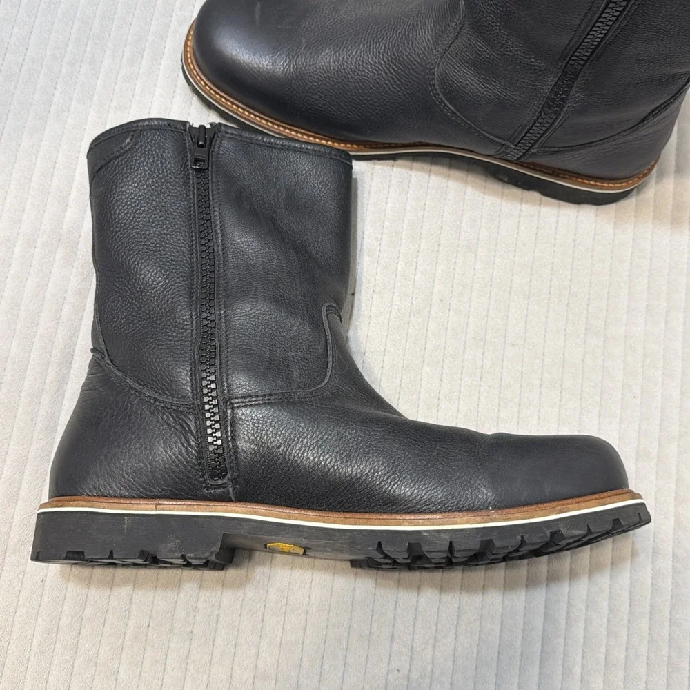 Samuel Hubbard Men's Lodge Leather Gore-Tex Shearling Lined Boot Size 12